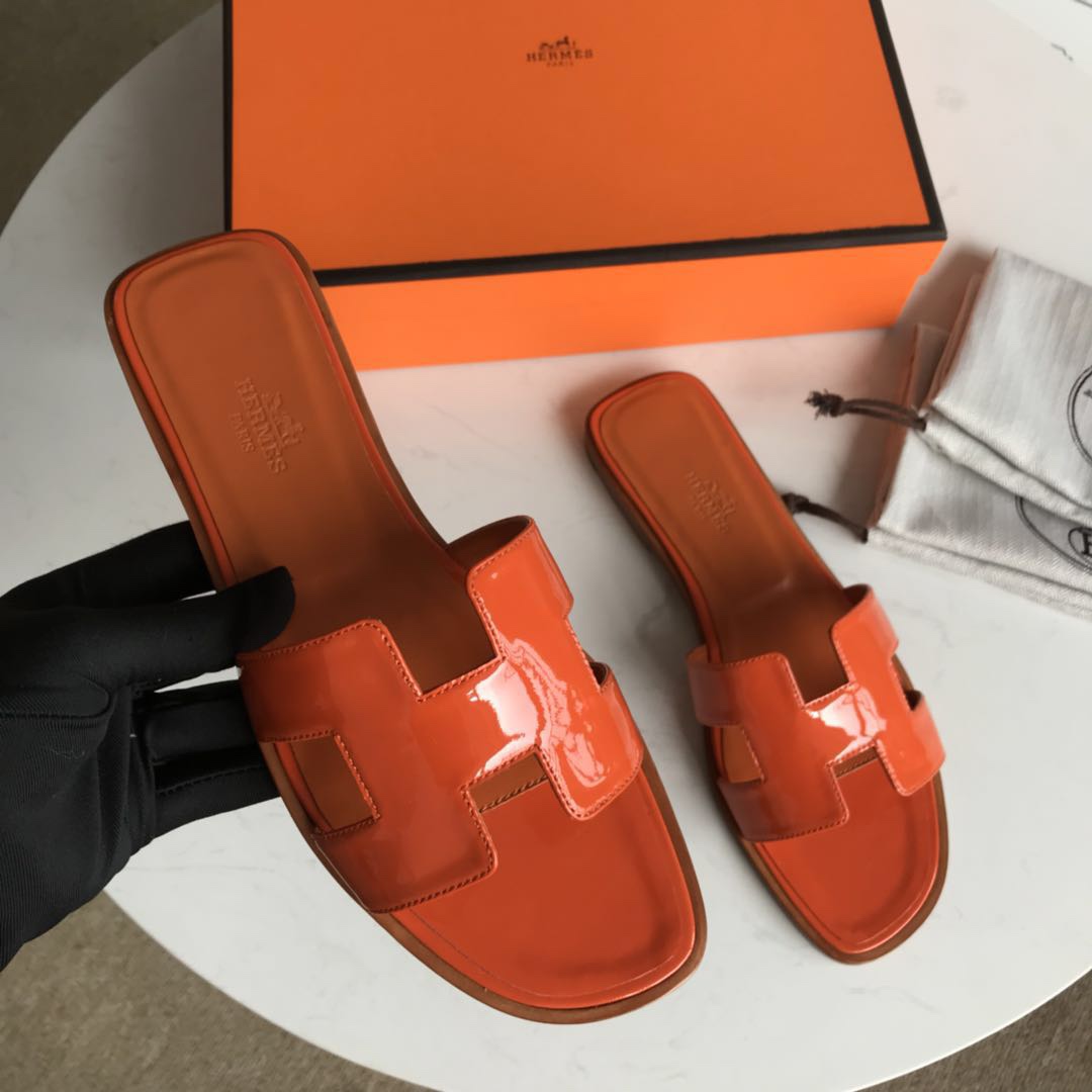 에르메스 올수공 오란 슬리퍼 샌들 페이던트 13